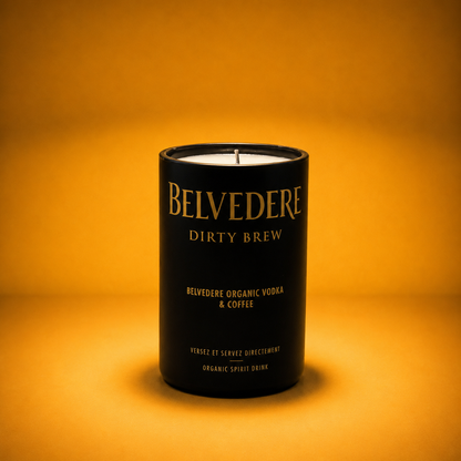 Bougie artisanale design de luxe - Black Belve