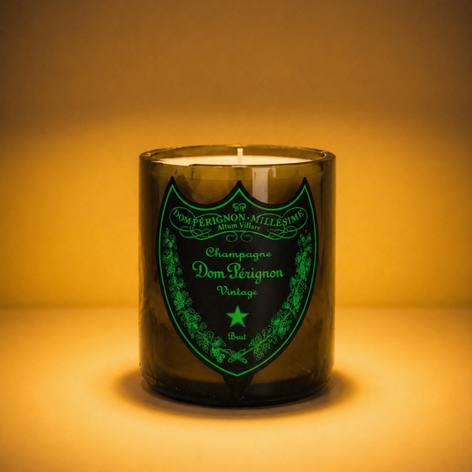 Bougie artisanale design de luxe - Dom Pérignon