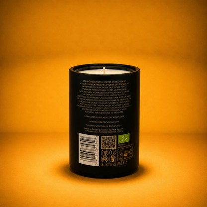 Bougie artisanale design de luxe - Black Belve